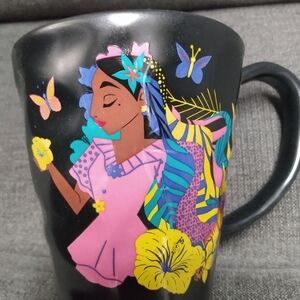Disney Store Encanto Mug 11oz Stoneware Disney's Encanto Isabella Flowers Cup
